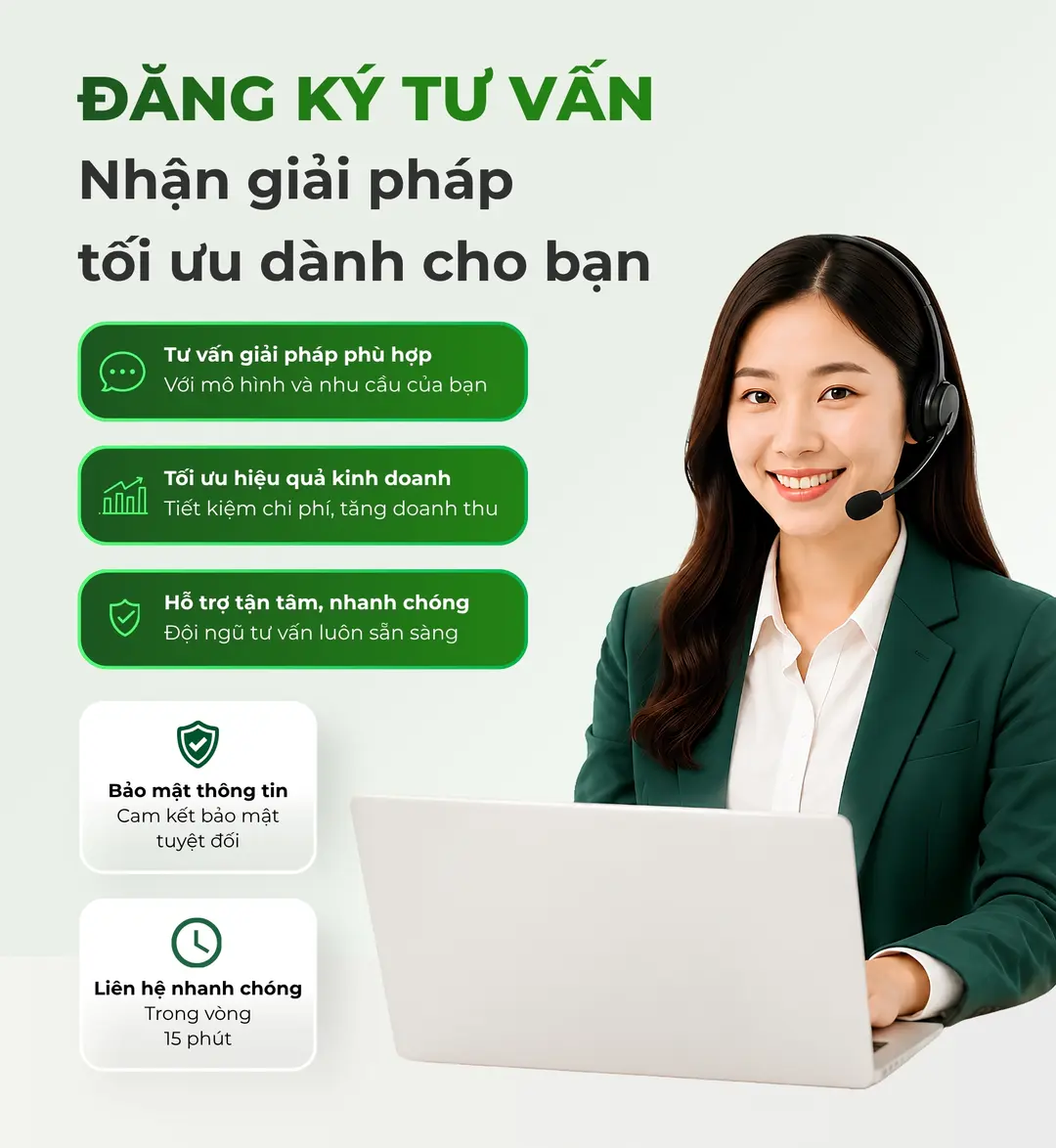 Nhân viên QCSV tư vấn khách hàng