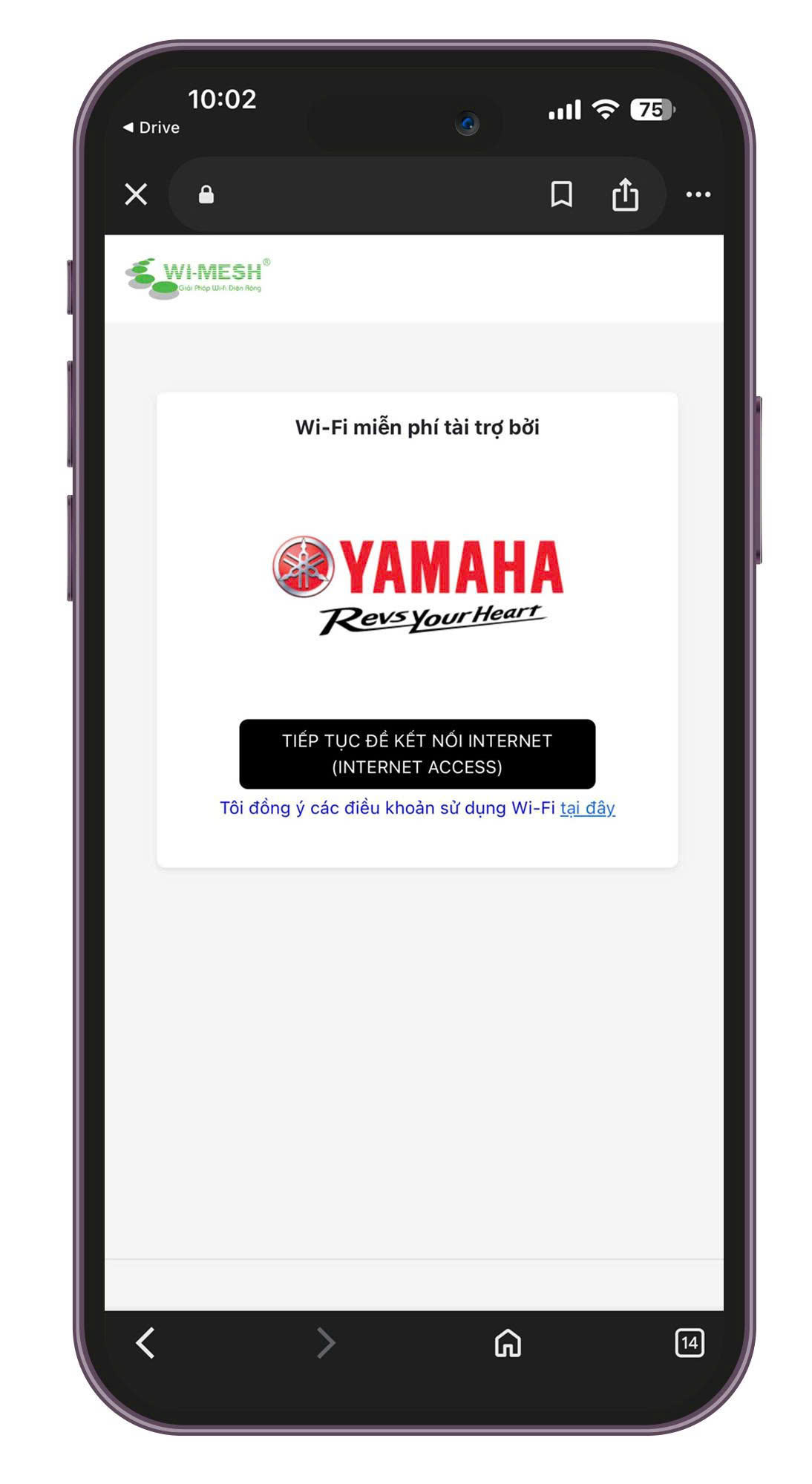 Demo quảng cáo Yamaha